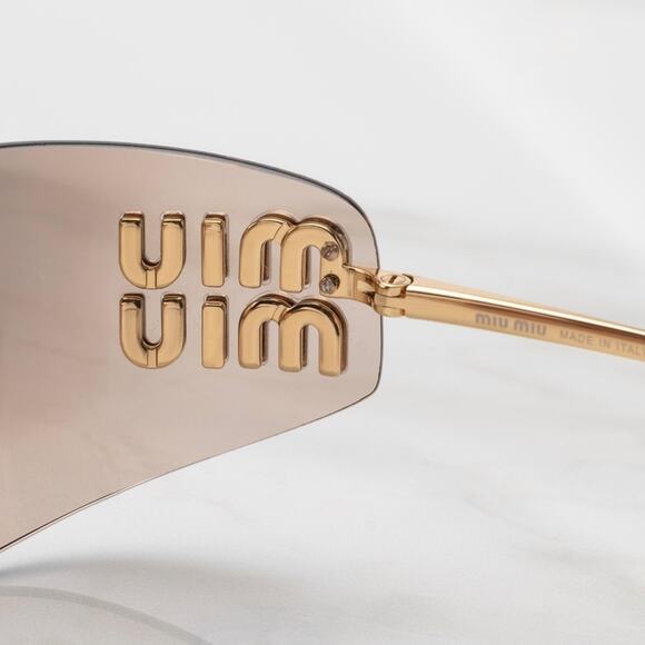 New! MIU MIU Sunglasses 0MUA51S 5AK20P, Authentic - Picture 5 of 15